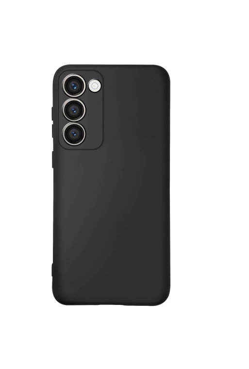Cover soft-touch per Samsung Galaxy S23 serie Fast Cover nera