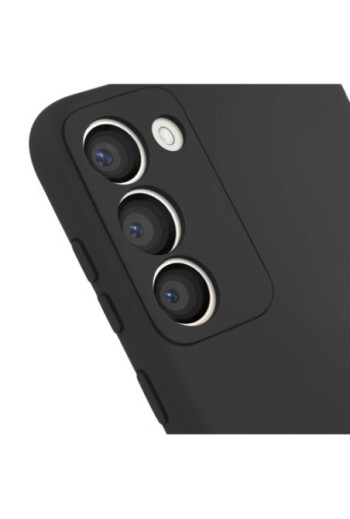 Cover soft-touch per Samsung Galaxy S23 serie Fast Cover nera