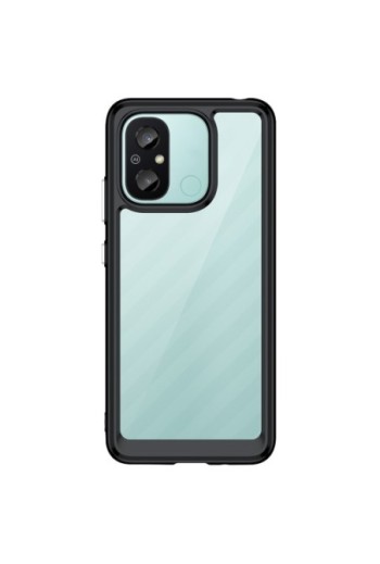 Cover rigida per Xiaomi Redmi 12C bordo nero serie April Case