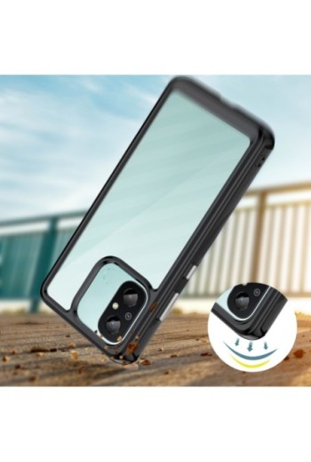 Cover rigida per Xiaomi Redmi 12C bordo nero serie April Case