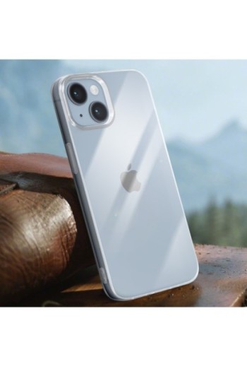Cover flessibile per iPhone 14 sottile 2 mm – trasparente
