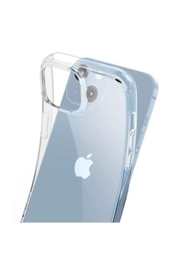 Cover flessibile per iPhone 14 sottile 2 mm – trasparente
