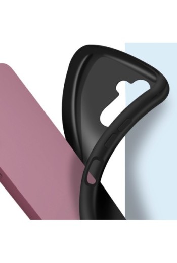 Cover per Samsung Galaxy A24 flessibile nera Classic Case