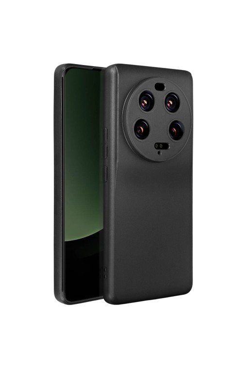 Cover in silicone flessibile e ultra-sottile nera per Xiaomi 13 Ultra 2022