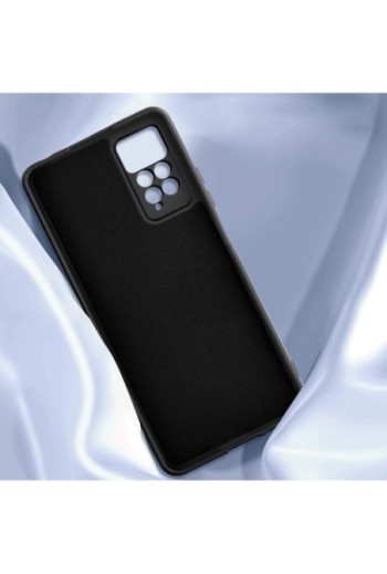 Cover per Xiaomi Redmi Note 11 Pro 5G in silicone con finitura soft-touch - nera