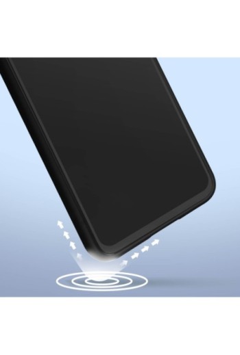 Cover per Xiaomi Redmi Note 11 Pro 5G in silicone con finitura soft-touch - nera