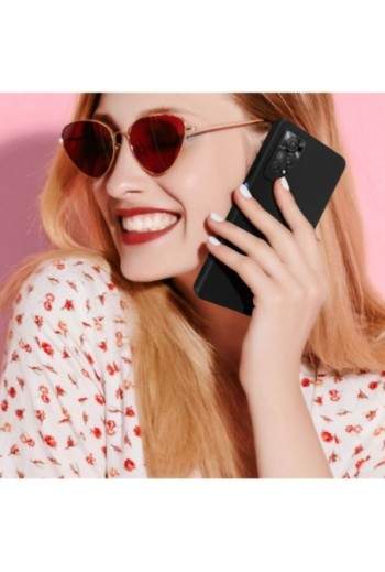 Cover per Xiaomi Redmi Note 11 Pro 5G in silicone con finitura soft-touch - nera