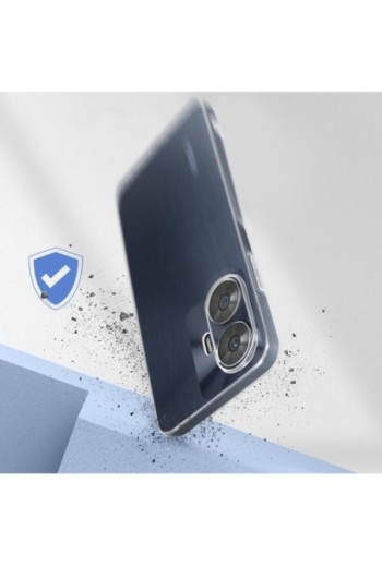 Cover in gel di silicone per Realme C55 sottile e resistente - trasparente