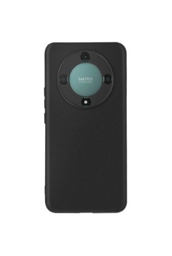 Cover in silicone flessibile e ultra-sottile nera per Honor Magic 5 Lite e X9a
