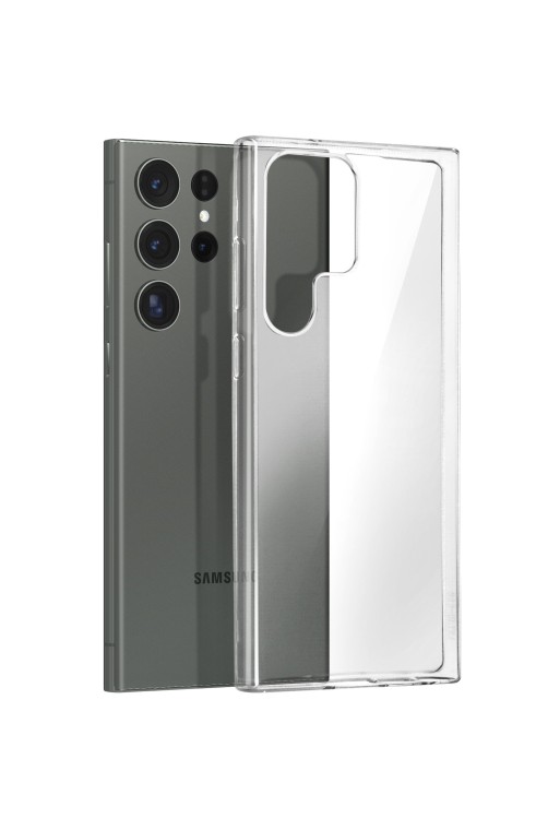 Cover gel di silicone ultra-sottile 0 3 mm trasparente per Samsung Galaxy S23 Ultra