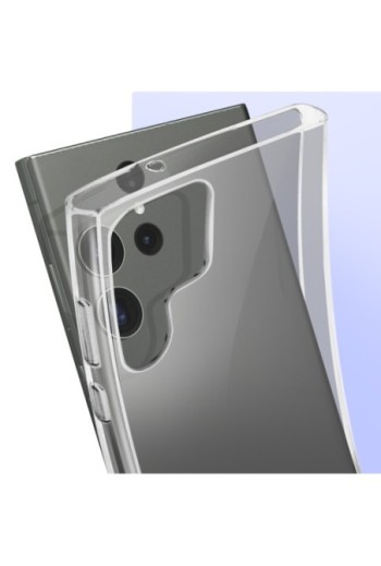 Cover gel di silicone ultra-sottile 0 3 mm trasparente per Samsung Galaxy S23 Ultra