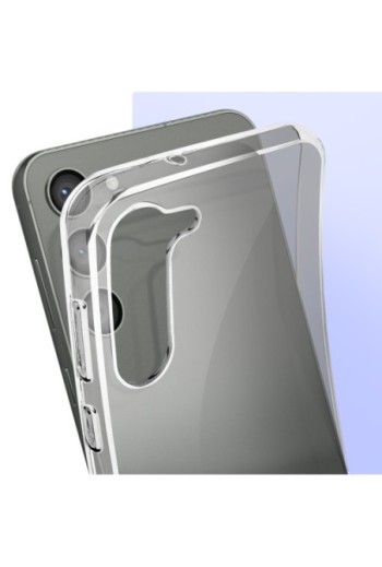 Cover gel di silicone ultra-sottile 0 3 mm trasparente per Samsung Galaxy S23 Plus
