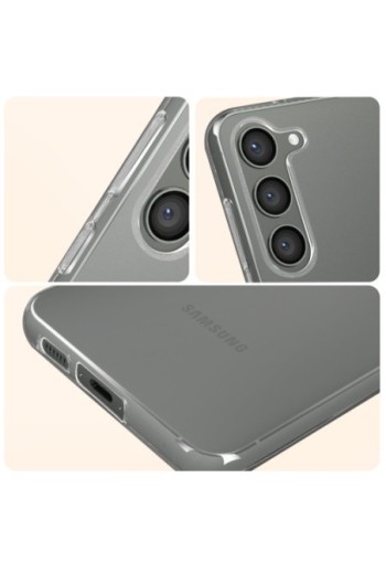 Cover gel di silicone ultra-sottile 0 3 mm trasparente per Samsung Galaxy S23 Plus