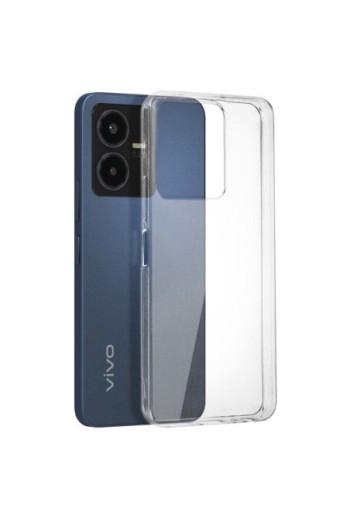 Cover per Vivo Y22s e Y35 silicone morbido extra-sottile - trasparente