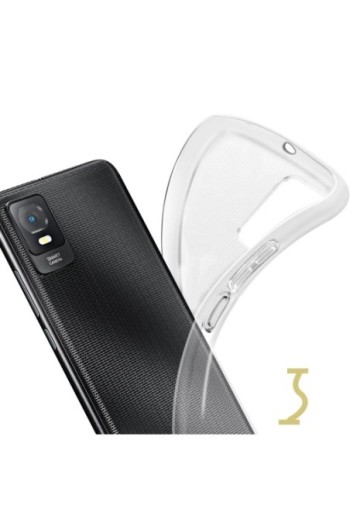 Cover in gel di silicone per TCL 403 sottile e resistente - trasparente