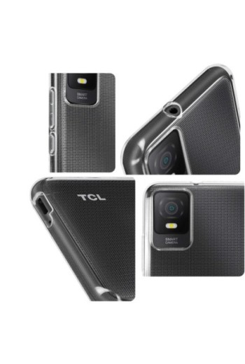 Cover in gel di silicone per TCL 403 sottile e resistente - trasparente