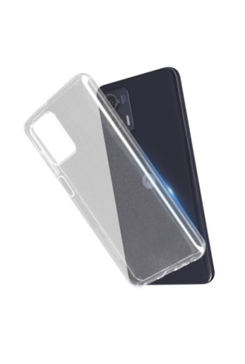 Cover in gel di silicone per Motorola Moto G73 sottile e resistente - trasparente