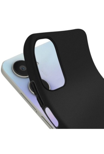 Cover per Realme 10 4G in gel di silicone con finitura opaca anti-macchie – nera
