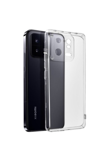 Cover per Xiaomi 13 silicone morbido extra-sottile - trasparente