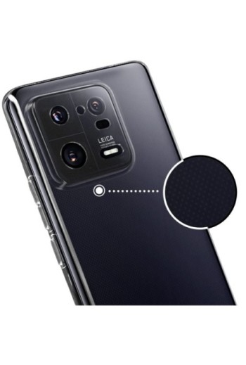 Cover per Xiaomi 13 silicone morbido extra-sottile - trasparente