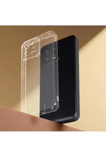 Cover per Xiaomi 13 silicone morbido extra-sottile - trasparente