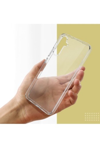 Cover in gel di silicone per Samsung Galaxy A34 5G sottile e resistente - trasparente