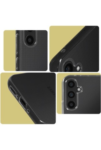 Cover in gel di silicone per Samsung Galaxy A34 5G sottile e resistente - trasparente