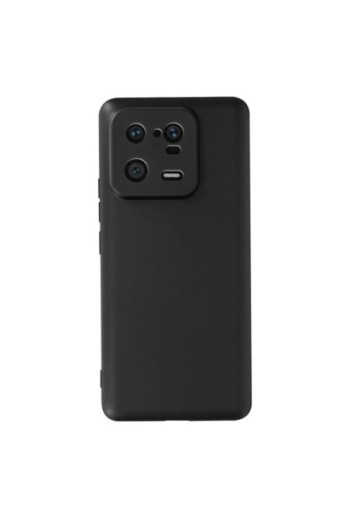 Cover per Xiaomi 13 Pro in gel di silicone con finitura opaca anti-macchie – nera