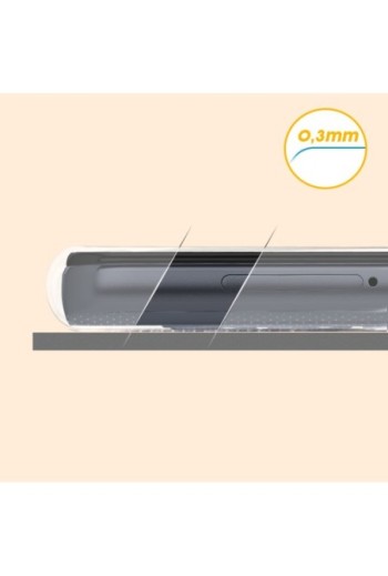 Cover protettiva per Motorola Moto G62 5G in silicone flessibile ultra-sottile e trasparente