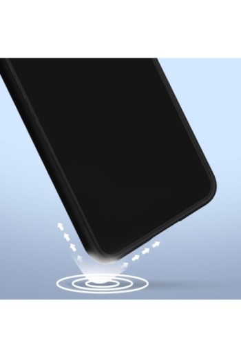 Cover Samsung Galaxy S23 in silicone con finitura soft-touch - nera