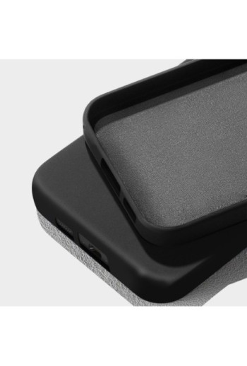 Cover Samsung Galaxy S23 in silicone con finitura soft-touch - nera