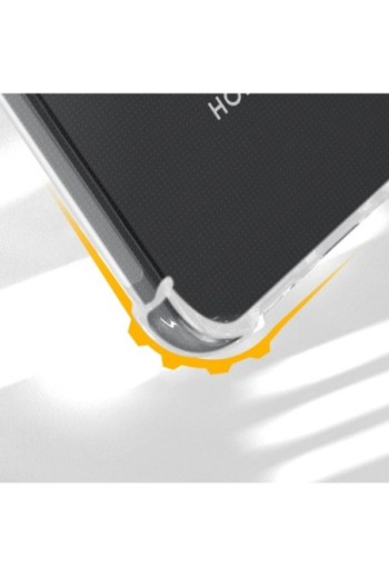 Cover per Honor 70 Lite X8 5G / X6 in gel di silicone con angoli bumper anti-urto - trasparente