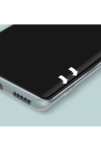 Cover in gel di silicone per Honor 70 sottile e resistente - bianco traslucido