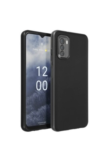 Cover in Gel di Silicone per Honor X8 5G Flessibile e Ultra-sottile - Nera