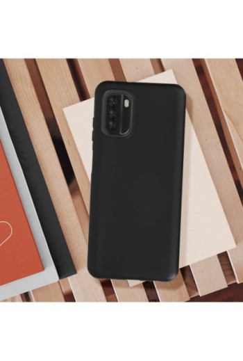 Cover in Gel di Silicone per Honor X8 5G Flessibile e Ultra-sottile - Nera