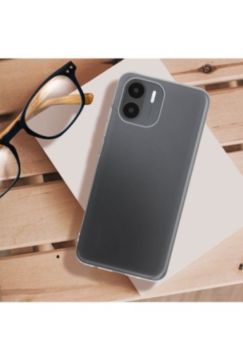 Cover in Gel di Silicone per Xiaomi Redmi A1 e A2 Sottile e Resistente - Trasparente