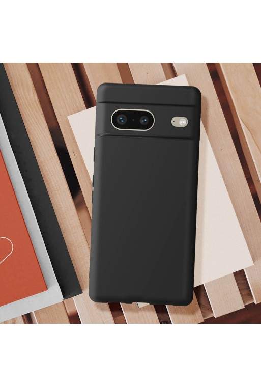 Cover in Gel di Silicone per Honor X8 5G Flessibile e Ultra-sottile - Nera