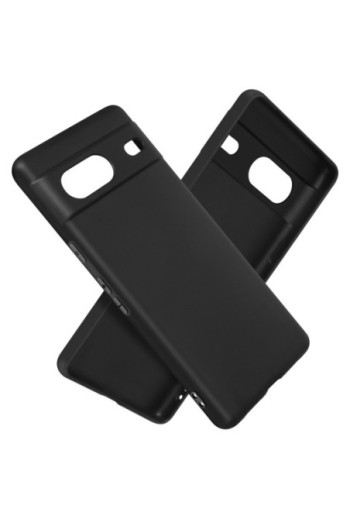 Cover in Gel di Silicone per Honor X8 5G Flessibile e Ultra-sottile - Nera