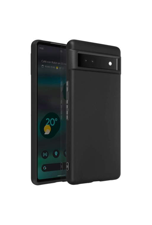 Cover in Gel di Silicone per Honor X8 5G Flessibile e Ultra-sottile - Nera