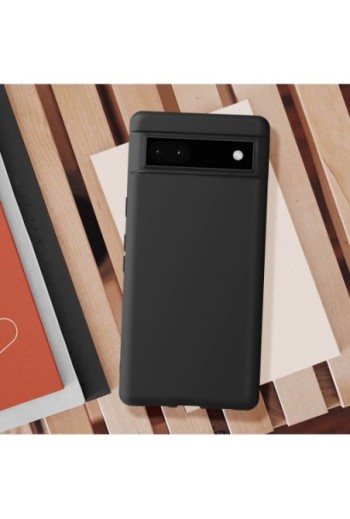 Cover in Gel di Silicone per Honor X8 5G Flessibile e Ultra-sottile - Nera