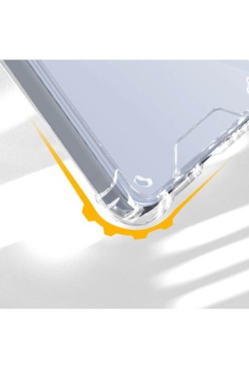Cover Anti-urto per Samsung Galaxy Z Flip4 Gel di Silicone con Angoli Bumper - Trasparente