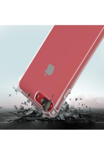 Cover Anti-urto per iPhone 7 Plus / 8 Plus Gel di Silicone con Angoli Bumper - Trasparente