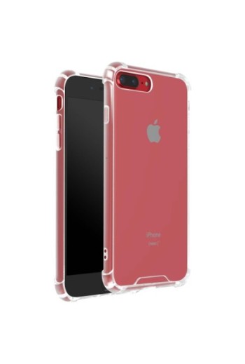 Cover Anti-urto per iPhone 7 Plus / 8 Plus Gel di Silicone con Angoli Bumper - Trasparente