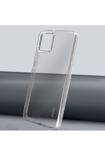 Cover per Motorola Moto G32 silicone resistente ultra brillante e sottile MOFI serie Ming - trasparente