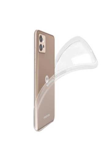 Cover per Motorola Moto G32 silicone resistente ultra brillante e sottile MOFI serie Ming - trasparente