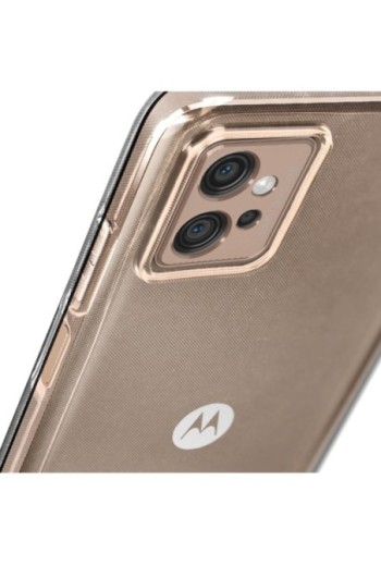 Cover per Motorola Moto G32 silicone resistente ultra brillante e sottile MOFI serie Ming - trasparente