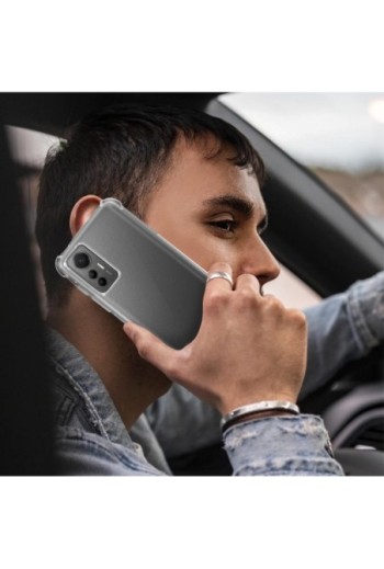 Cover Anti-urto per Xiaomi 12 Lite Gel di Silicone con Angoli Bumper - Trasparente
