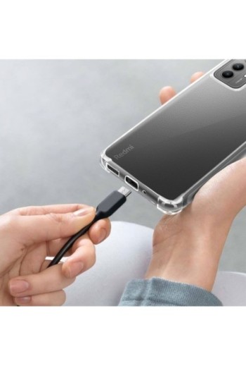Cover Anti-urto per Xiaomi 12 Lite Gel di Silicone con Angoli Bumper - Trasparente