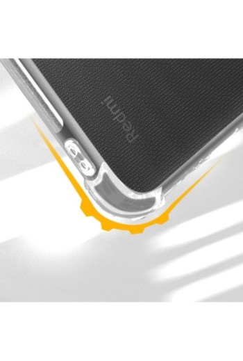 Cover Anti-urto per Xiaomi Redmi A1 e A2 Gel di Silicone con Angoli Bumper - Trasparente