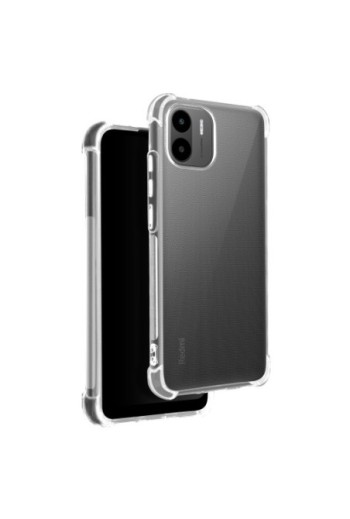 Cover Anti-urto per Xiaomi Redmi A1 e A2 Gel di Silicone con Angoli Bumper - Trasparente